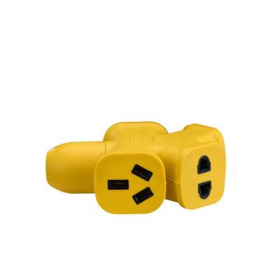 China Multi Functional Factory Direct Quick Charger Plug Power Cord Extension Receptacle US Outlet for sale