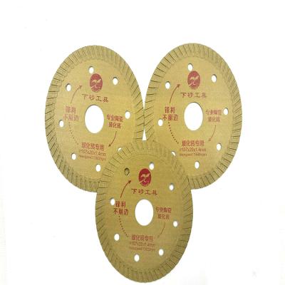 China Cutting Ceramic Tile 2021 Latest Start-Paper Stone Artificial Marble Stone Fast High Sharpness Advanced Hot Pressing Ceramic Tile Cutting Piece for sale