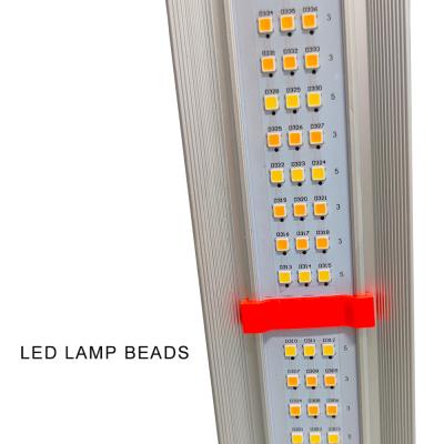 China Seed Starting 680W 8 Hydroponic Foldable LED Bars Grow Light for sale