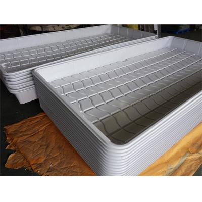 China 4x8 Eco-Friendly Hydroponic Planting Flood Tray Adjustable Seed and Seedling Flooding Tables Customizable and Ebb and Flow Trays for sale