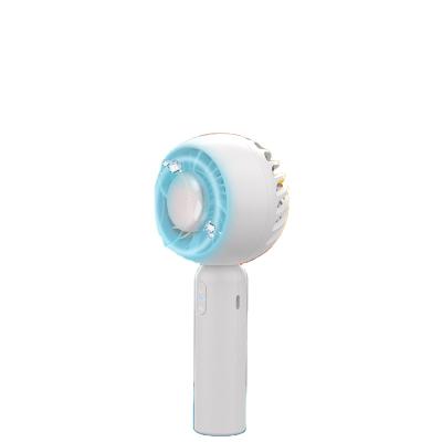 China Outdoor Multiple Use Desktop Handheld Ice Cooler Fan With Semiconductor Instant Cooling Technology for sale