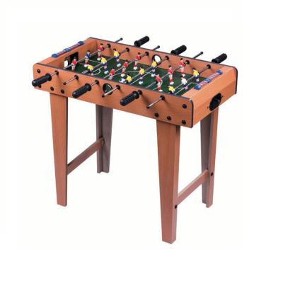 China WoodenMDF+ PVC Kids Game Table Kid's Football Table Mini High Leg Football Party Table for sale