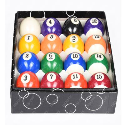 China American pool table accessories/pool table 16 color 48MM resin ball accessories WF-A088 for sale