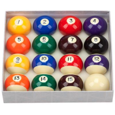 Chine American pool table accessories/pool table 16 color 57MM resin ball accessories WF-A082 à vendre