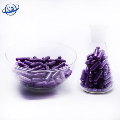 China Wholesale Purple Color HPMC Capsules Polisher Vegetable Capsule With Factory Price for sale