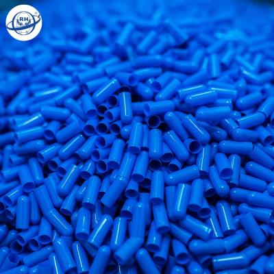 China 100% bone glue brand halal size 00 blue hard empty capsule wholesale all softgels for sale