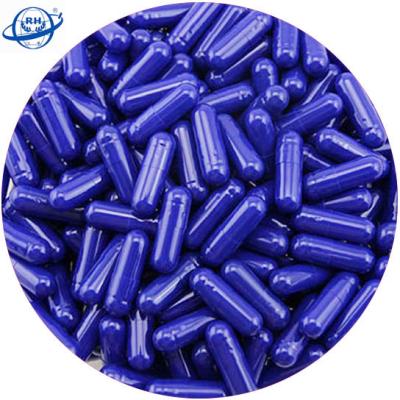 China 100% Bone Glue China Supplier 4# Dark Blue Empty Capsules For Slimming Capsule for sale