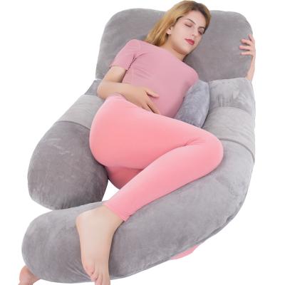 China Full Body U-Shape Pregnancy Pillow Low Price Therapy Pillow Maternity Pregnancy Feeding Pillowbreast Pillow for sale