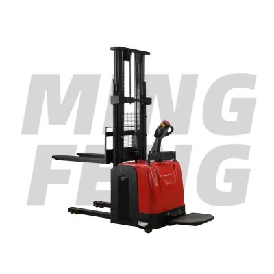 China mingfeng 2000KG Hydraulic Systems Full Stacker Automatic Handling Forklift Electric Hydraulic Pallet Stacker for sale