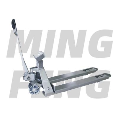 China Hotels mingfeng hydraulic hand pallet jack truck weliftrich China for sale