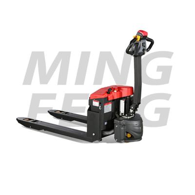 China Popular hotels mingfeng electric hydraulic full hand 1.5t automatic pallet trucks jack up for sale for sale