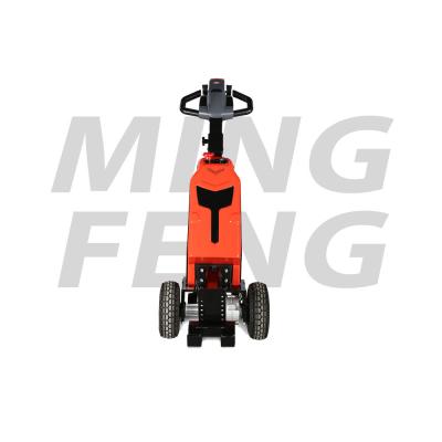 China mingfeng 1.0t all type automatic walking small electric trolley mini tractor truck towing electric tractor for sale 1-10T for sale