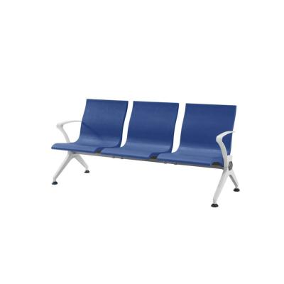 China Modern 2022 Leisure Chair Hospital Airport Made For Pu Foam And Aluminum Office Waiting Chairs Colorful for sale