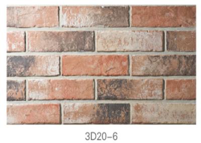 China 210*55*12mm Clay Thin Veneer Brick / Thin Brick Veneer Interior Walls for sale