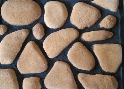 China Série 6000 Cor Pura Cultura Artificial Pedra Cobble Para Decoração de Parede 60x70-155x7240mm à venda