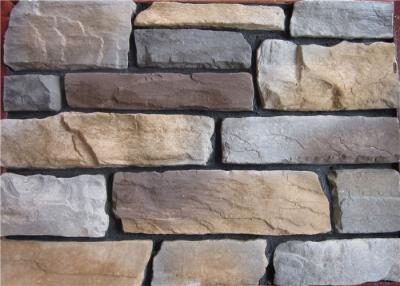 China Light Weight Wall Cladding Artificial Stone With No Color Fade for sale