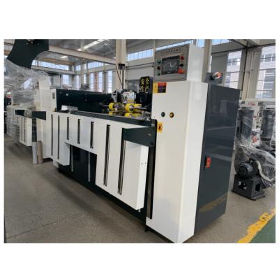 China Corrugated Semi Automatic Corrugated Box Carton Box Stapler Machine Corrugated Cardboard Stitching /folder machine for carton box for sale