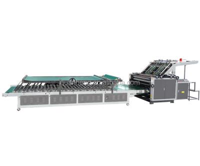 China Automatic Garment 1300 QH-A Flute Laminator Machine For Corrugated Cardboard Box for sale