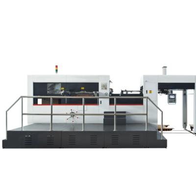 China Automatic Trays 1200 Printing Paper Die Creasing Flatbed Creasing Die Cutting Machine for sale