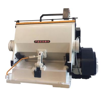 China Printing Shop Creasing And Cutting Machine Manual Die Cutter Semi-automatic Creasing Machine Model 750 for sale