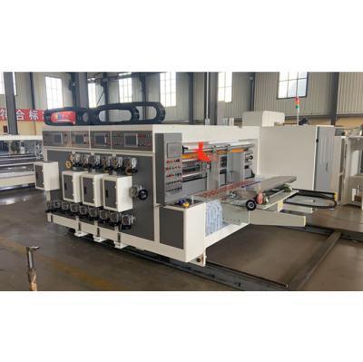 China Corrugated Cardboard Box Making Machine Corrugated Cardboard Box Flexo Graphic Printing Slotting Machine For Mini Box for sale