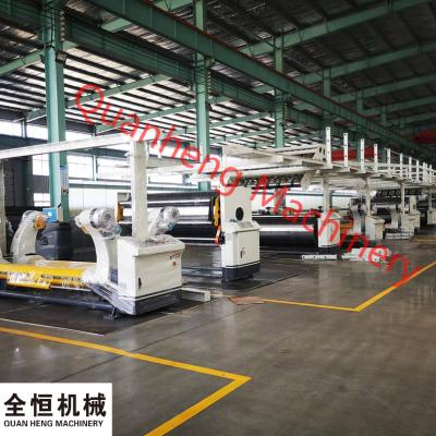 China machinery & Material 3/5/7 Layer Corrugated / Corrugated Cardboard Production Line Making Machine Line for sale