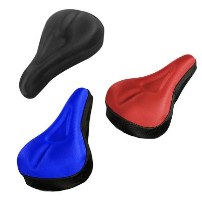 China Wholesale Anti Abrasion High Quality 3d Gel Bike Saddle Cover Cushion Bike Seat Cover for sale