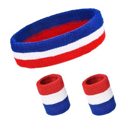 China Head Band Logo Sweatband Custom Adjustable Sports Breathable Colorful Cotton Elasticity Headbands for sale