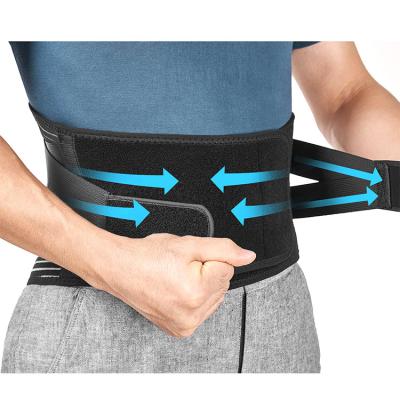 China Men's Adjustable Waist Trainer Support For Unisex High Waist Trimmer Neoprene Comfortable Breathable Elastic Belt Waist Trainer for sale