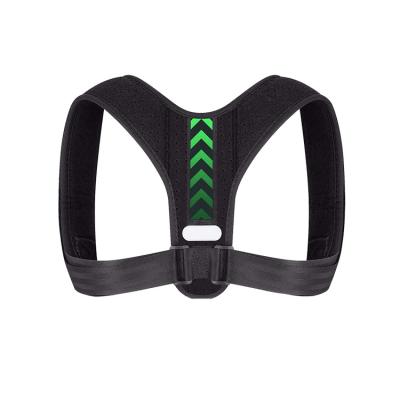 China Hot Sale Adjustable Breathable Professional Straight Belt Lower Price Elasticity Support Posture Corrector Upper Back Corrector for sale