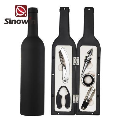 China Viable Amazon Wine Bottle Gift Set China Factory Directly Sell Opener Corkscrew Wine Gift Set for sale