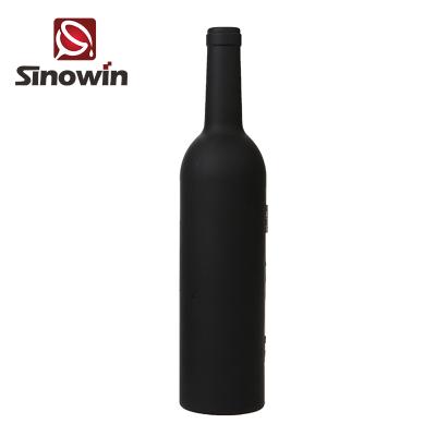 China Viable Luxury Wine Accessory Gift Set In Shaped Wine Bottle Case Corkscrew Bottle Opener Gift Set for sale