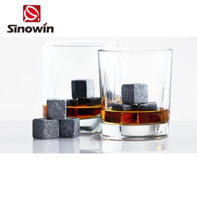 China Best Viable Ice Stone Cube Whiskey Stones Cooled Soapstone Set Whiskey Rock for sale