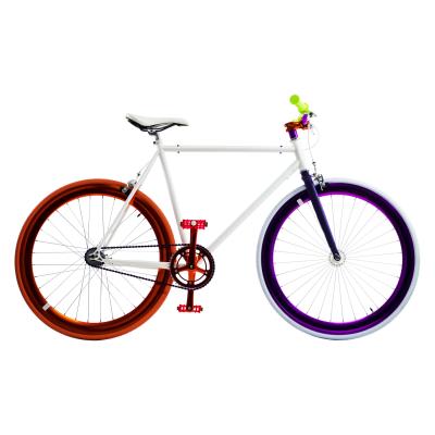 China Taiwan OEM/ODM colorful flip-flop bicycle high quality steel fixie bike for sale