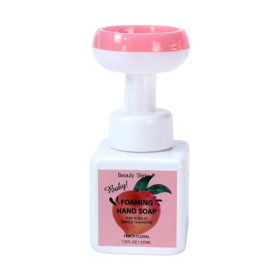 China Wholesale OEM ODM Private Label Liquid Soap Flower Shape Foam Hand Soap Foam Hand Base Cleansing Natural Organic Luxury Wash for sale