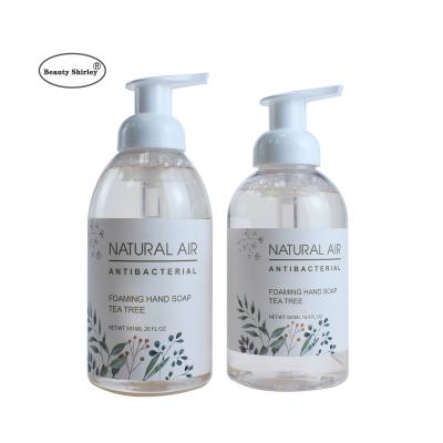 China Wholesale Customizable Scentfor Hand Soap 500ml Luxury Tea Tree Foam Hand Base Cleansing Soap for sale