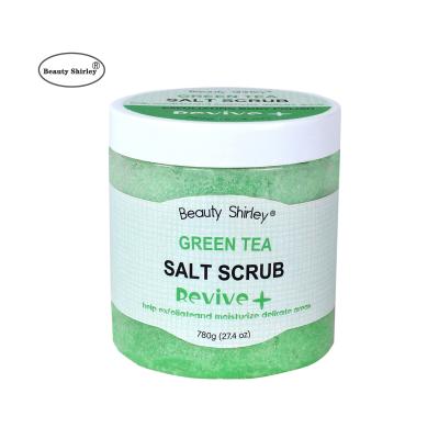 China Brightening Exfoliator Skin Body Scrub Exfoliating Pads Vegan Skincare Hand Scrub Private Label Organic Green Tea Hand & Body Scrub for sale