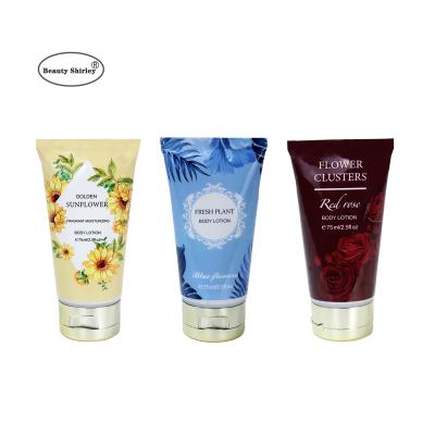 China Mini Small Size Travel Private Label Body Cream Mini Moisturizer Hotel Body Lotion Mini Natural Body Lotion for sale