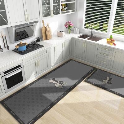 China Factory Supply Kitchen Mat Waterproof Kitchen Mat Low MOQ Washable Super Fast Delivery Kitchen Mat Washable for sale