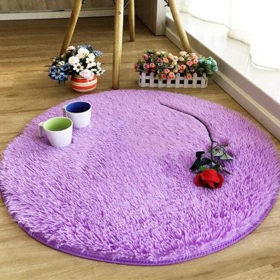 China House Use Chair Mat Nursery Room Bedroom Small Non-Slip Round Mat for sale