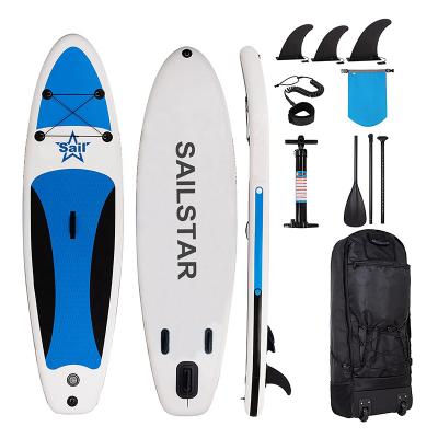 China Water Sports Sector Wholesale Design Wood PVC New SUP Isup Inflatable Stand Up Paddle Board Sip Board Inflatable Surfer for sale