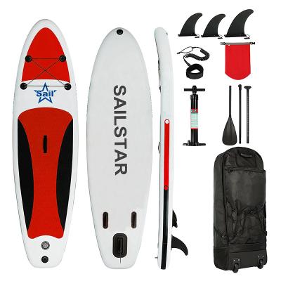 China Wholesale Cheap Foldable Water Sports Area Double Layer Inflatable SUP Stand Up Paddle Board for sale