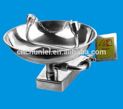 China Commercial Furniture Wall Mounted Commercial Furniture Stainless Steel Eyewash for sale