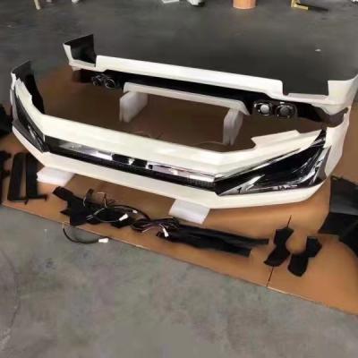 China Car Body Parts BODY KIT PRADO FRONT AND REAR BODY KIT FOR PRADO WITH LED WITHOUT LED for sale