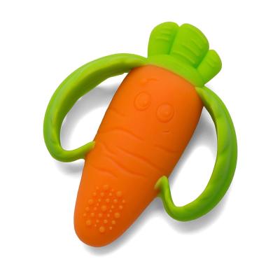 China Colorful Silicone Baby Teething Toy 27.2g Weight Reusable for 3 Months and Above for sale