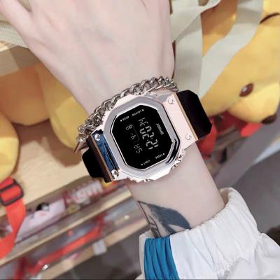 China Popular quartz watch sports adjust trend electronic waterproof multifunctional luminescence fashion watch electronic watch for sale