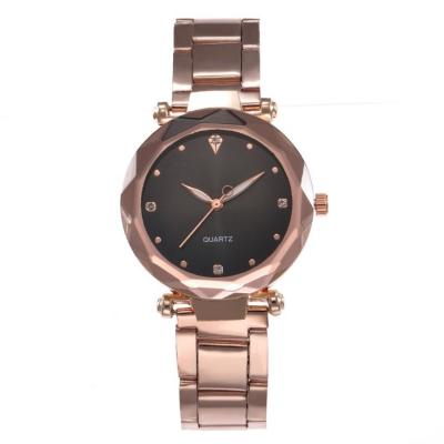 China 2019 Hot Selling Alarm Sky Geometric Female Outdoor Female Luminous Watches Starry Quartz Luxury Magnetic Buckle Wristwatch Watch for sale