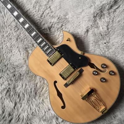 China Custom Byrdland Electric Guitar Spruce Top Archtop Gold Hardware for sale