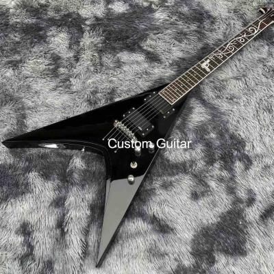 China Guitarra eléctrica personalizada Grand GSP V con 1 volumen, tono sea un selector, puente para ser afinado o matic, quitar la tuerca de bloqueo, blanco en venta