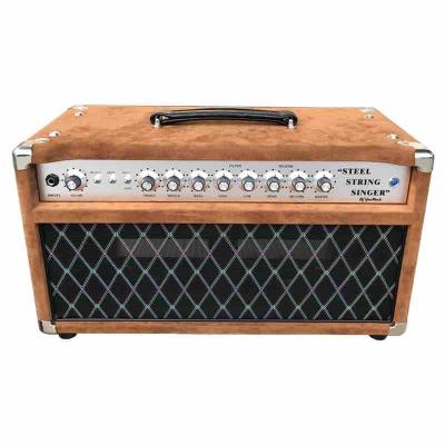 China Handwired 1983 Dumble Clone Steel String Singer SSS Guitar Amplifier Head 50W in Bro Guitar Musical Instrument Amplifier for sale